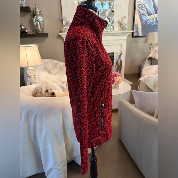 Luhta Women's Red Jacket/ base Top/ Ski Aspres top - Picture 8 of 17